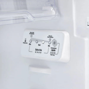 Nevera Haceb No Frost 271 Litros Inverter Manija Externa Negro Esmeralda