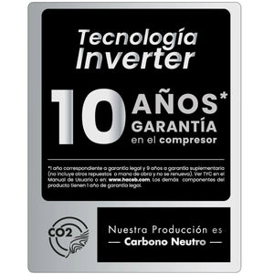 Nevera Haceb No Frost 271 Litros Inverter Manija Externa Negro Esmeralda