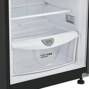Nevera Haceb No Frost 271 Litros Inverter Manija Externa Negro Esmeralda