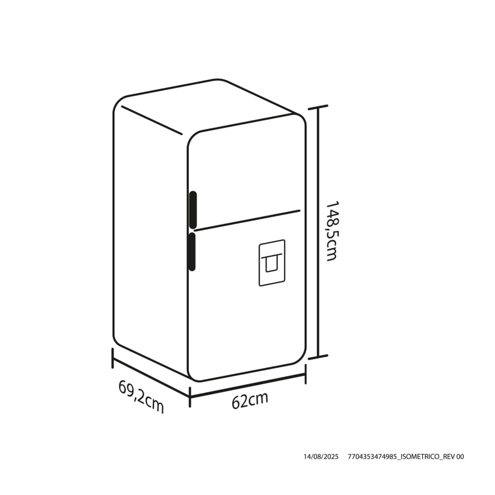 NEVERA HACEB 243 SE DA MI TI INV