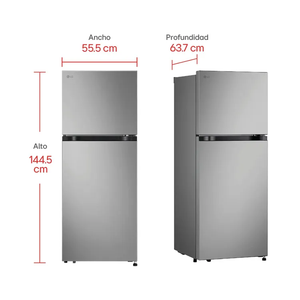 Nevera LG 212L Plata Mate LinearCooling - VT22BPY.APYCCLM