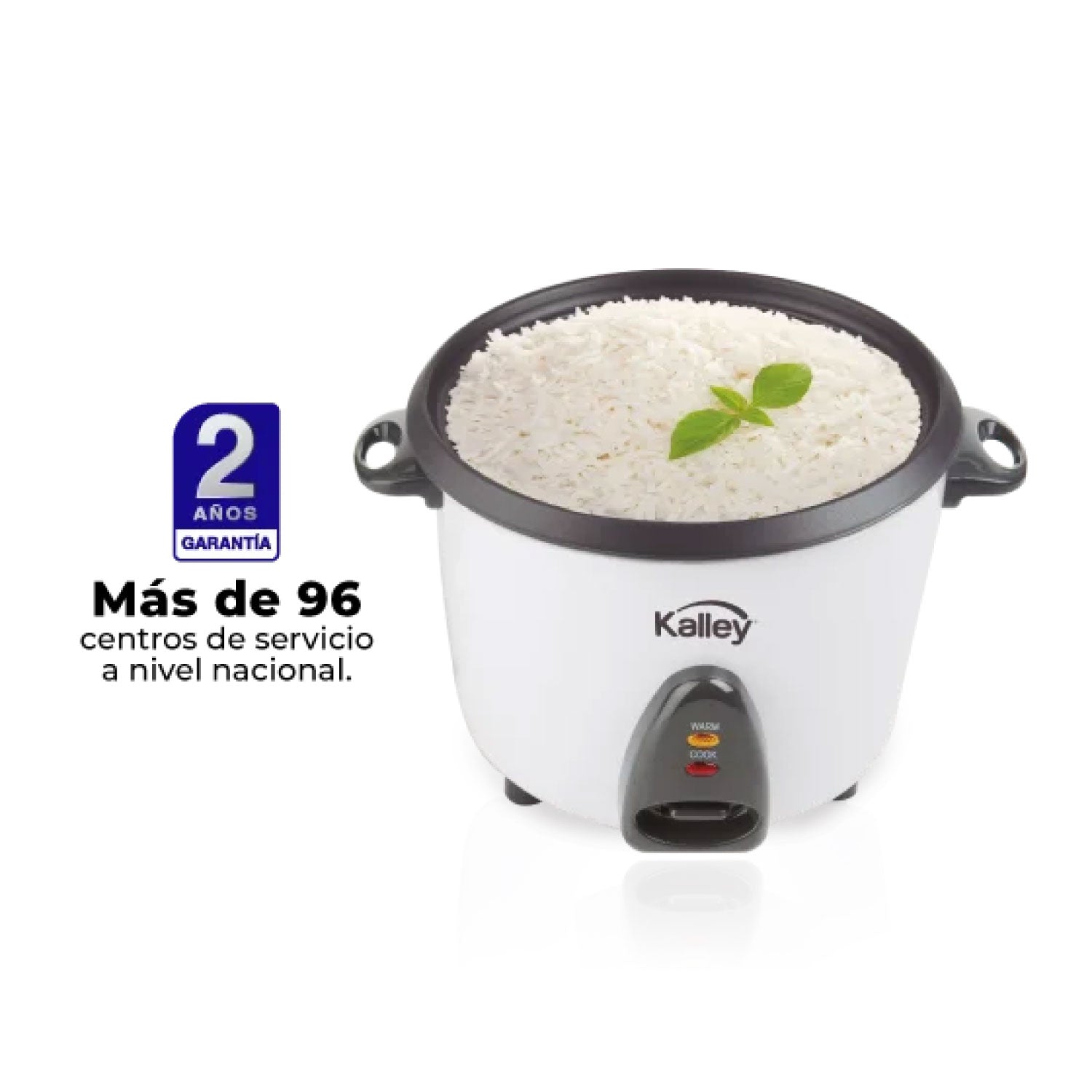 Olla Arrocera KALLEY 7 Tazas K-RC14B Blanco