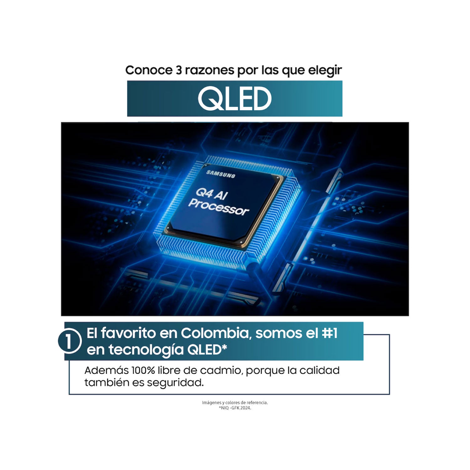 Televisor Smart 50” QLED 4K Q7F (2025) - QN50Q7FAAKXZL