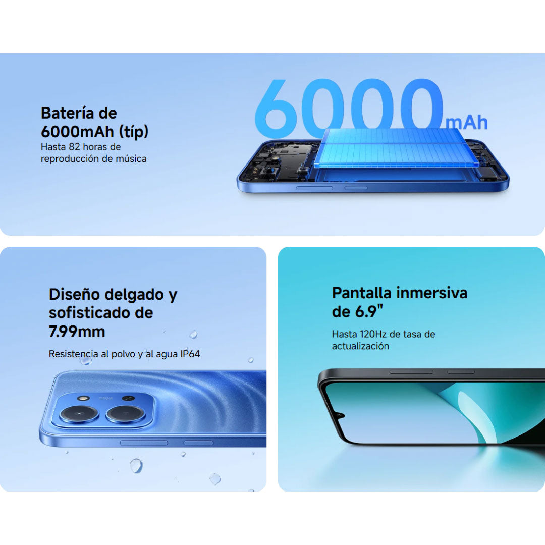 CELULAR XIAOMI REDMI 15C 256gb - 4GB / 8GB RAM