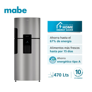 Nevera No Frost 470 L Brutos Inox Mabe - RMP470YCU