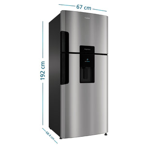 Nevera No Frost 470 L Brutos Inox Mabe - RMP470YCU
