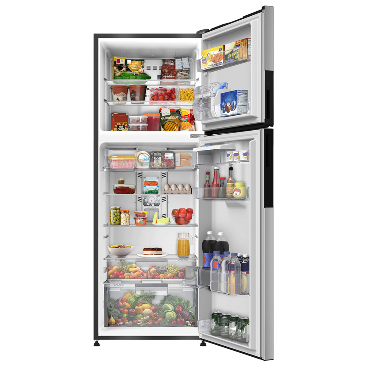 Nevera No Frost 470 L Brutos Inox Mabe - RMP470YCU