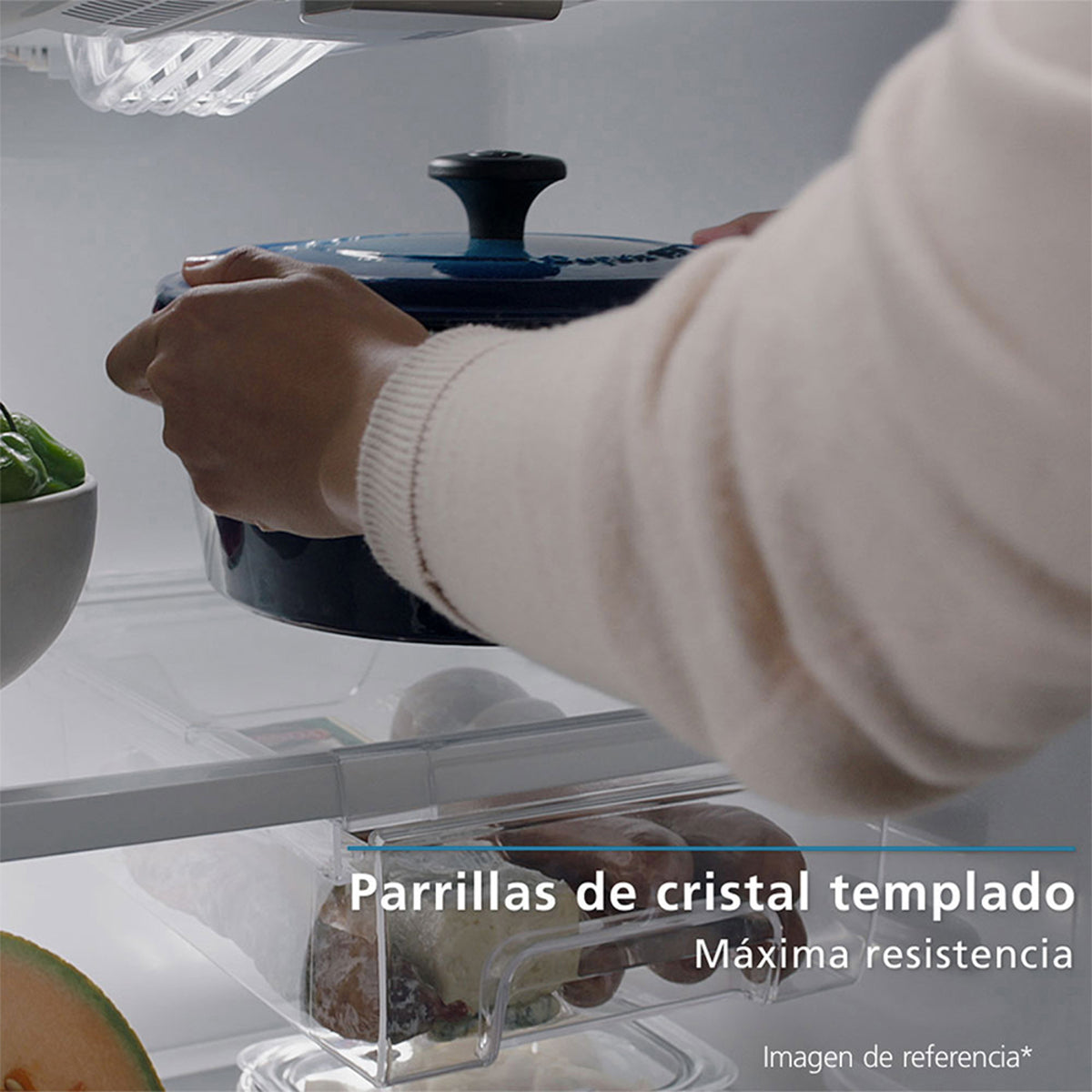 Nevera No Frost 470 L Brutos Inox Mabe - RMP470YCU