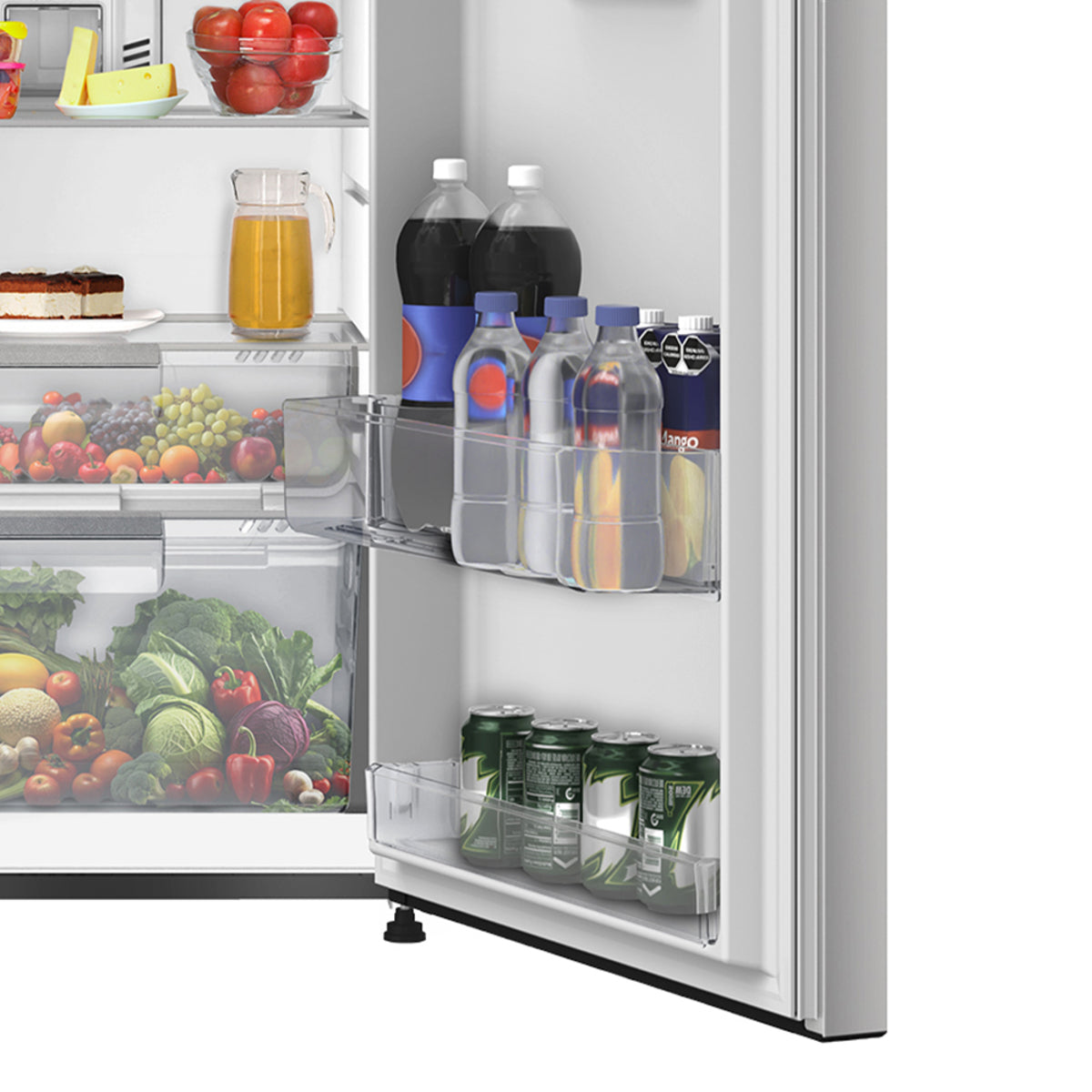 Nevera No Frost 470 L Brutos Inox Mabe - RMP470YCU