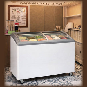 CONGELADOR HORIZONTAL SWAN 263 L CON TAPA DE VIDRIO | SW-369