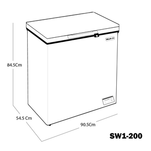 CONGELADOR HORIZONTAL SWAN 200 LITROS | SW1-200