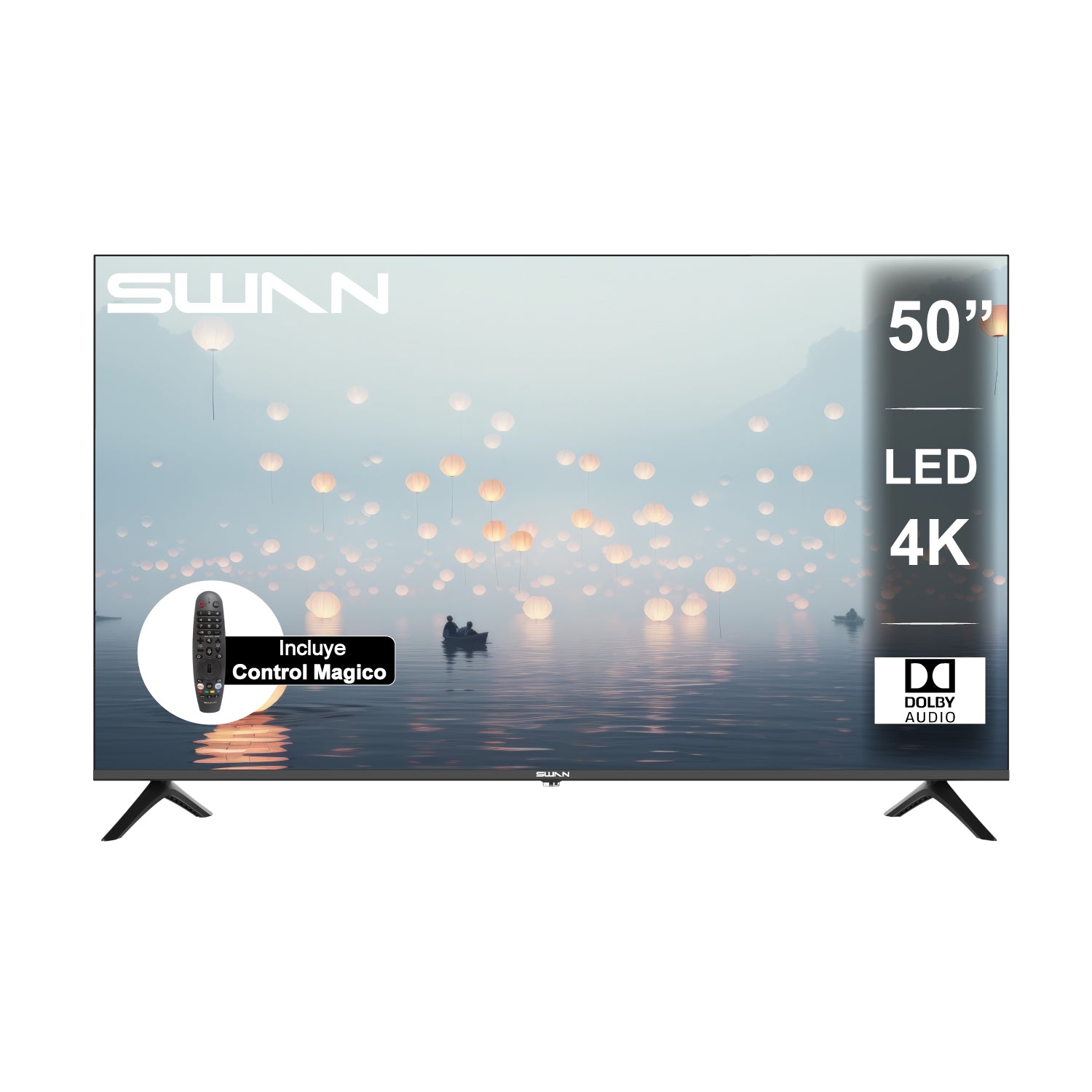 TELEVISOR SWAN 50" UHD 4K SMART TV LED WEBOS - KC