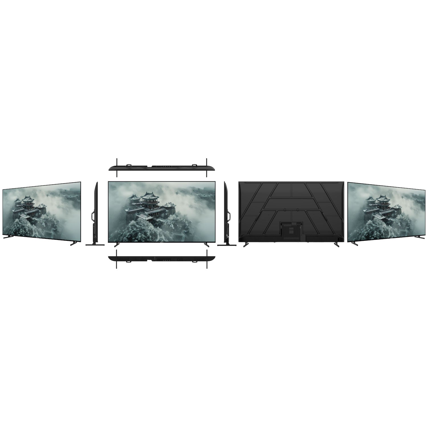 T.V SWAN 75" UHD 4K WEBOS QLED - SMART- EL