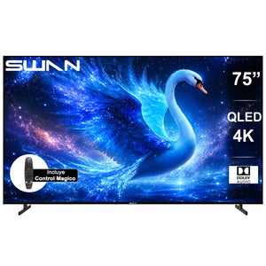 TELEVISOR SWAN 75" QLED UHD 4K SMART TV WEBOS - EL