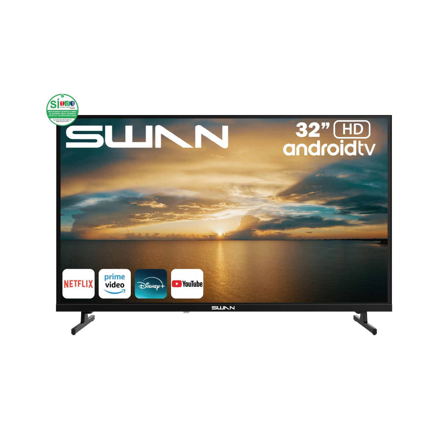 Televisor SWAN 32” HD LED Smart Android - EL