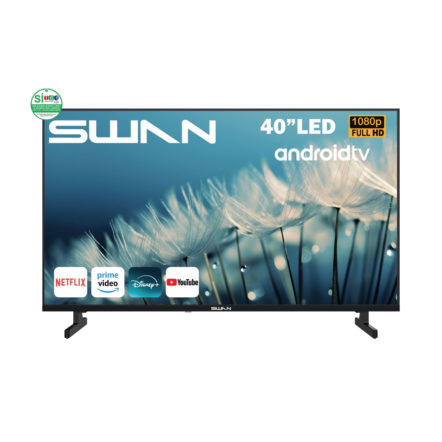 Televisor SWAN 40” HD LED Smart Android - EL