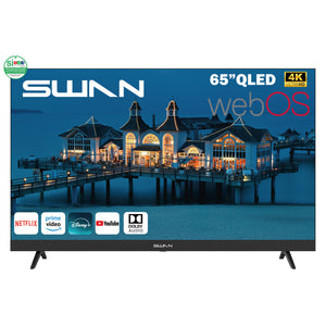 TELEVISOR SWAN 65" UHD 4K SMART TV QLED WEBOS