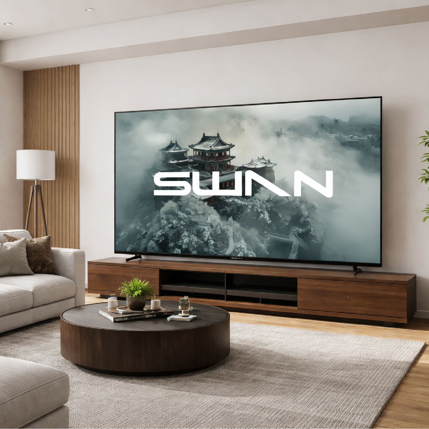 TELEVISOR SWAN 75" QLED UHD 4K SMART TV WEBOS - EL
