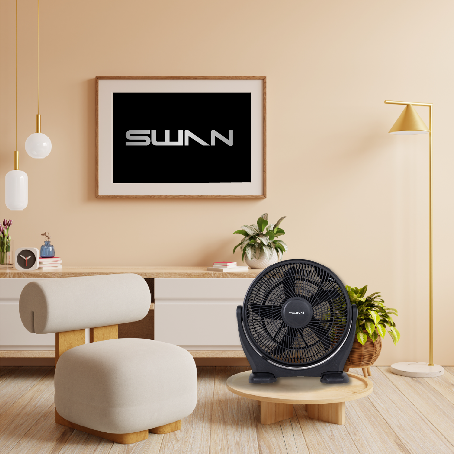 VENTILADOR DE MESA SWAN 14P NE