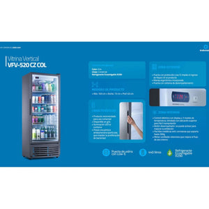 VITRINA REFRIGERANTE  INDURAMA VFV-520