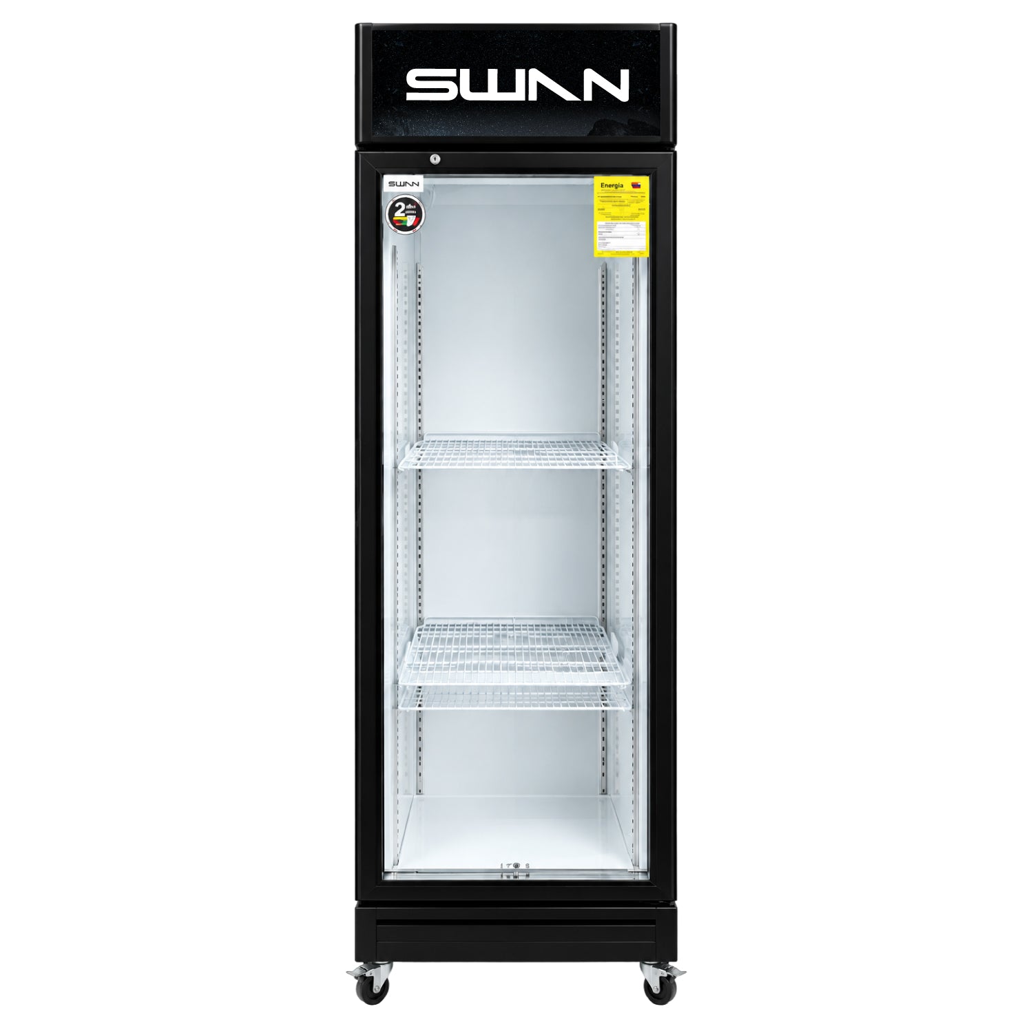 VITRINA REFRIGERADA SWAN 390 L CIRCULACION FORZADA | XLS 407 W