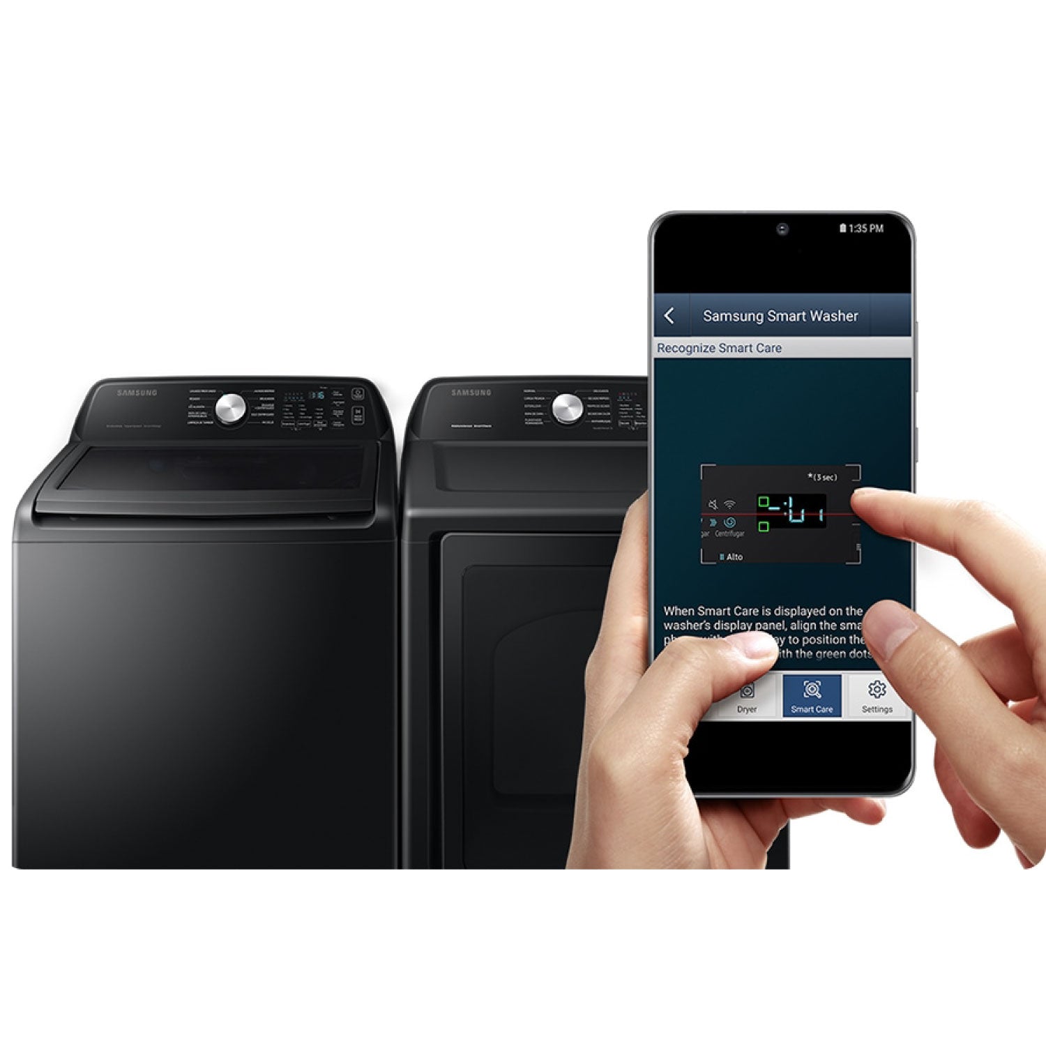 Lavadora SAMSUNG 23Kg + SmartThings  - WA23C3554GV/CO