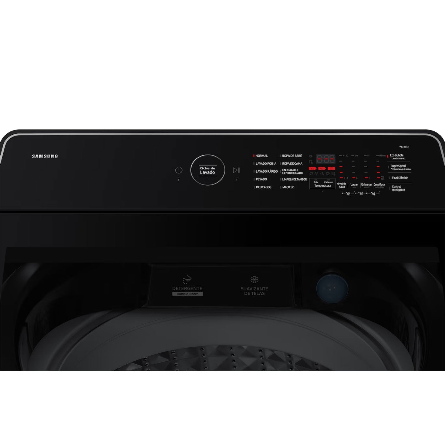 LAVADORA SAMSUNG 17 KG + INTELIGENCIA ARTIFICIAL - WA80F17S8BCO