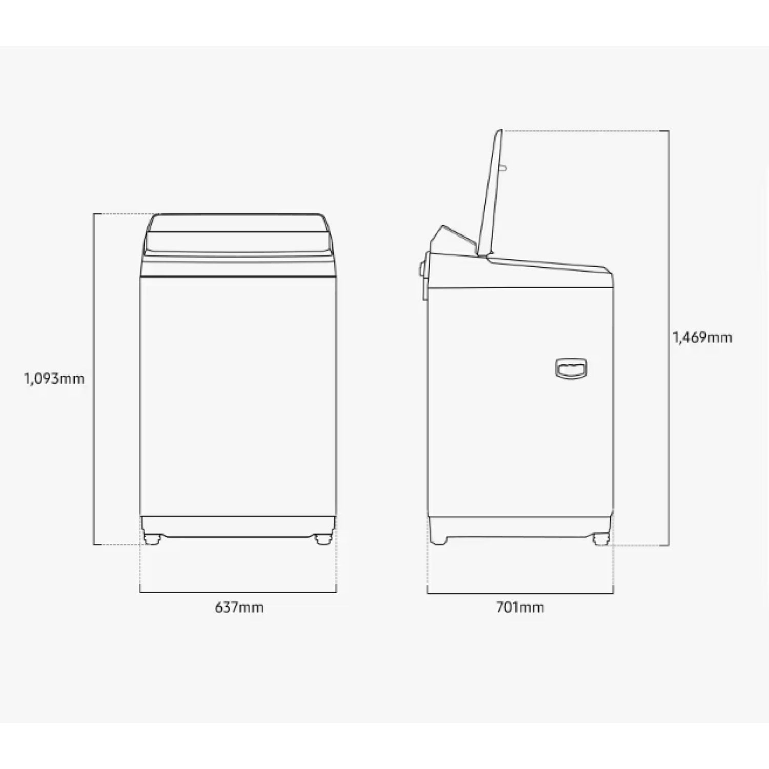 LAVADORA SAMSUNG 17 KG + INTELIGENCIA ARTIFICIAL - WA80F17S8BCO