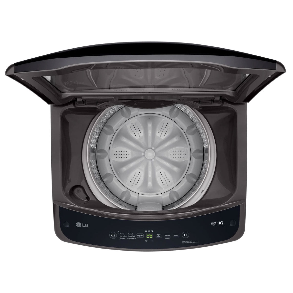 Lavadora LG 19Kg Negro TurboDrum™ Silencioso - WT19MVTB.ABMECOL