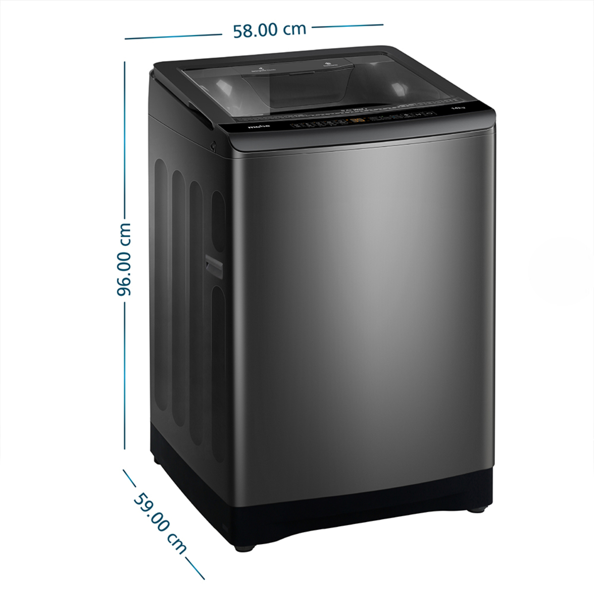 Lavadora Automática Propela 14 Kg Diamond Gray Mabe - LMA4120WDGAB0