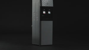 Dispensador de Agua Swan Fría y Caliente con Nevera Integrada Silver | LB-LWB1.5-5X88R