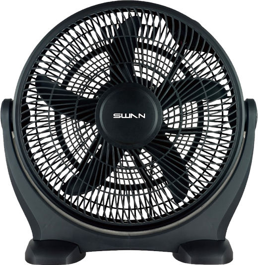 VENTILADOR DE MESA SWAN 18 PULGADAS 3 VELOCIDADES NEGRO | 110V